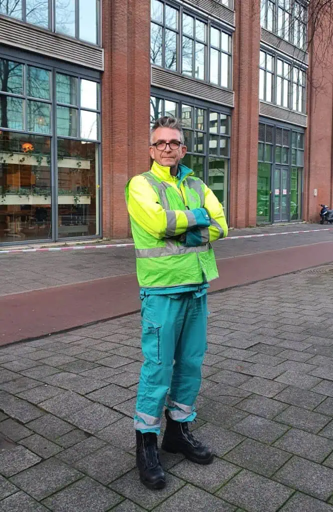 Ambulanceverpleegkundige Frank Jansen