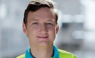 ambulanceverpleegkundige Aart Vlijm