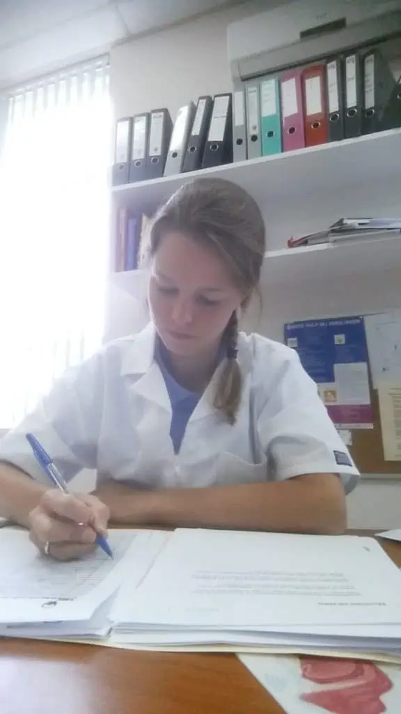 Hanneke Ruiter als logopedist