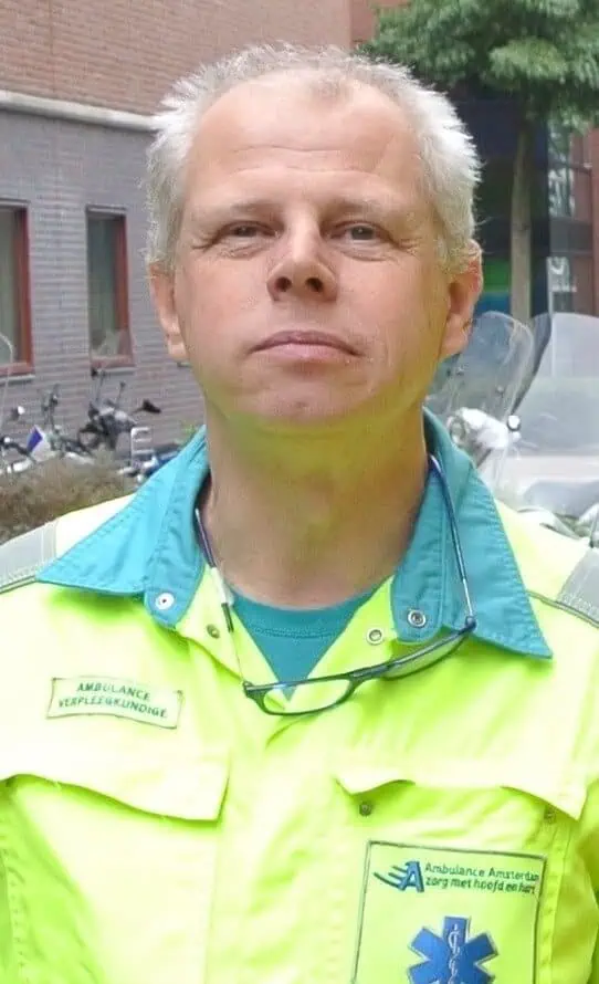 Ambulanceverpleegkundige Thijs Gras