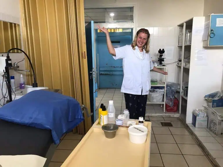 roxanne in ziekenhuis