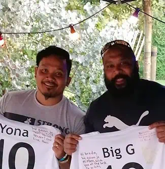 Giovanny Daal en Yonathan Broekhoff