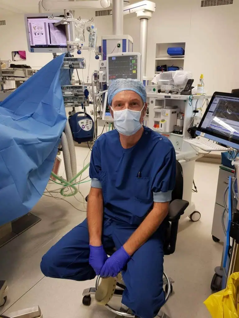 Anesthesiemedewerker Leendert