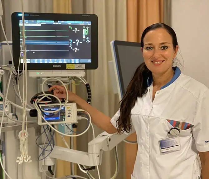 Oncologie CCU verpleegkundige Muriël