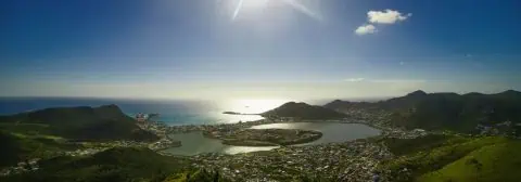 sint maarten zon eiland